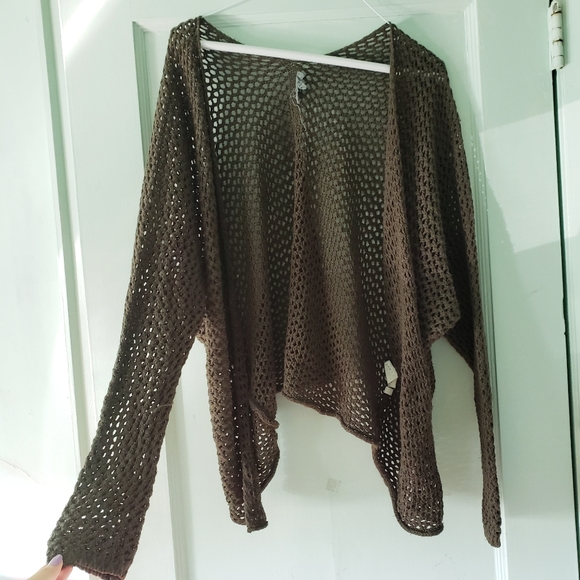 Open knit cardigan - Picture 1 of 5